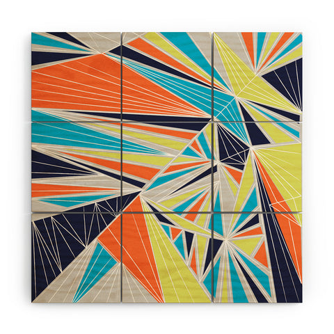 Vy La Tech It Out Retro Wood Wall Mural