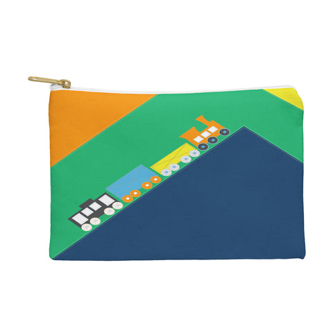 Vy La Train Orange Pouch