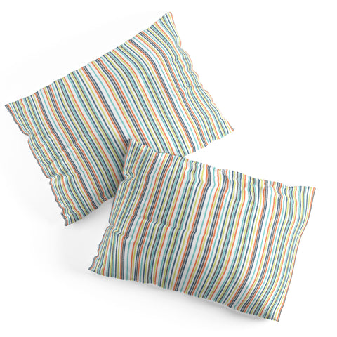 Vy La Triangle Stripe Pillow Shams