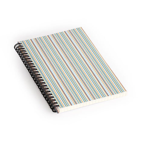 Vy La Triangle Stripe Spiral Notebook