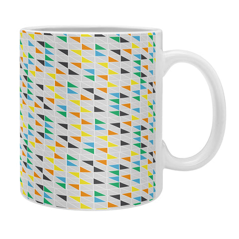 Vy La Triangles Train Coffee Mug