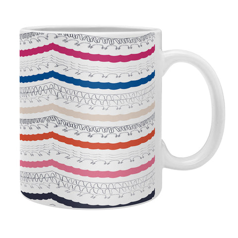 Vy La Unwavering Love Pink White Coffee Mug