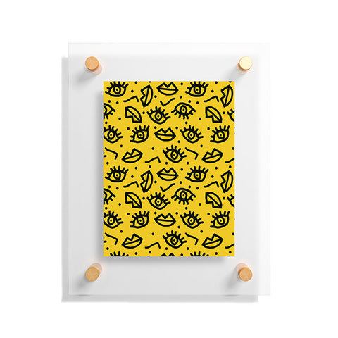 Wacka Designs Face Time Floating Acrylic Print