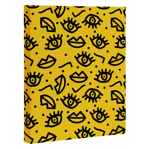 Wacka Designs Face Time Art Canvas