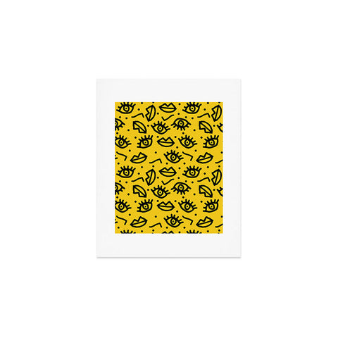 Wacka Designs Face Time Art Print