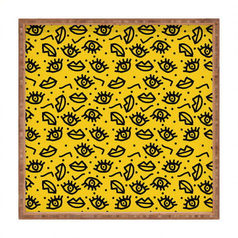 Wacka Designs Face Time Square Tray