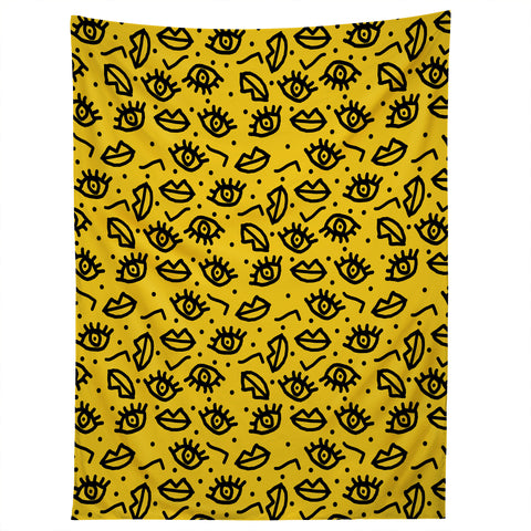 Wacka Designs Face Time Tapestry