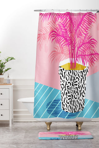 Wacka Designs No Can Do Shower Curtain And Mat