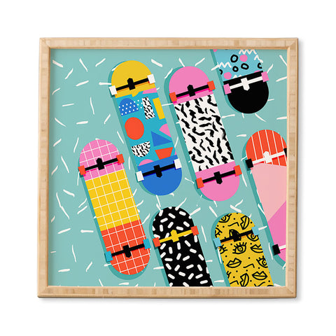 Wacka Designs Omigod 80s retro Framed Wall Art