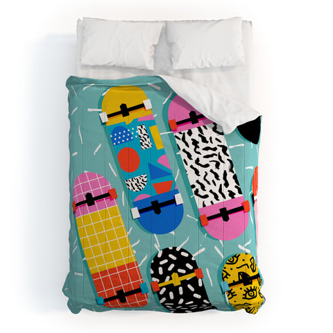 Wacka Designs Omigod 80s retro Comforter