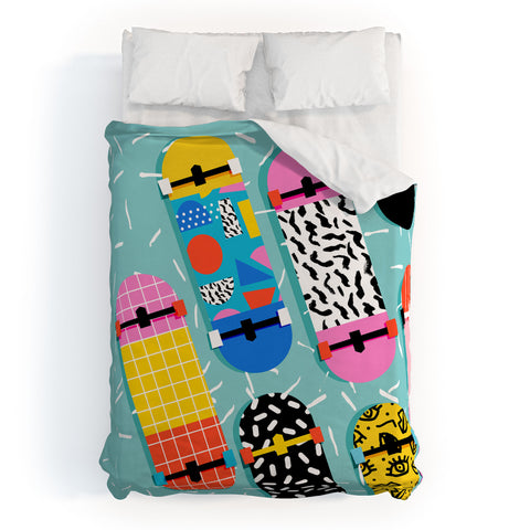 Wacka Designs Omigod 80s retro Duvet Cover