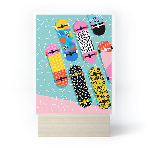 Wacka Designs Omigod 80s retro Mini Art Print