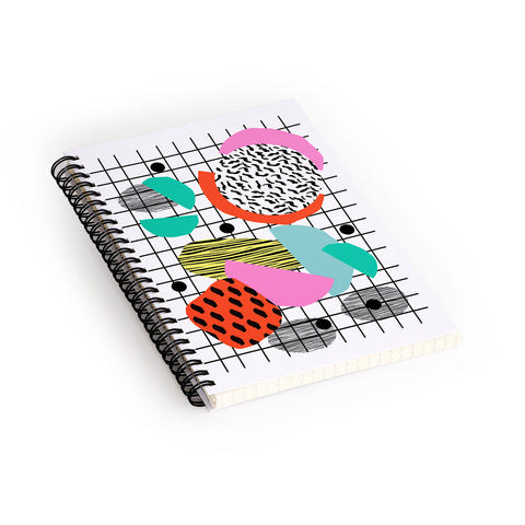 Wacka Designs Posse 1980s style Spiral Notebook