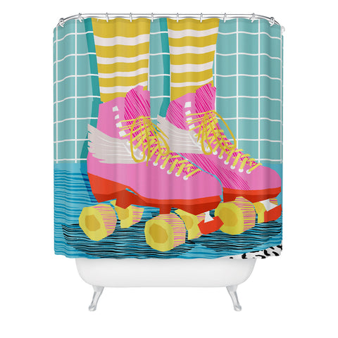 Wacka Designs The Right Stuff Shower Curtain