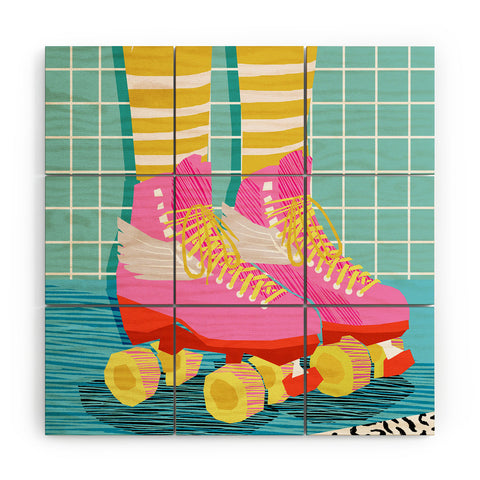 Wacka Designs The Right Stuff Wood Wall Mural