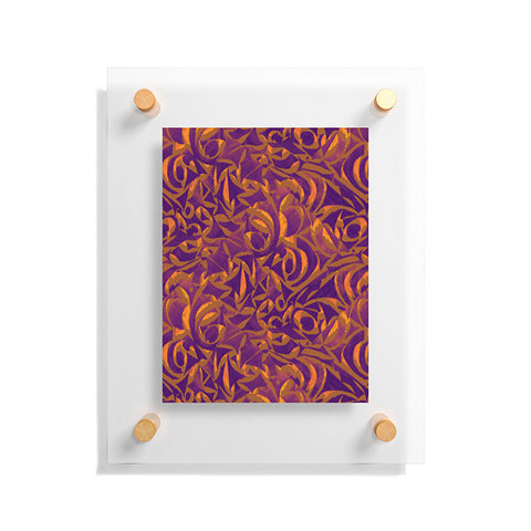 Wagner Campelo Abstract Garden 1 Floating Acrylic Print