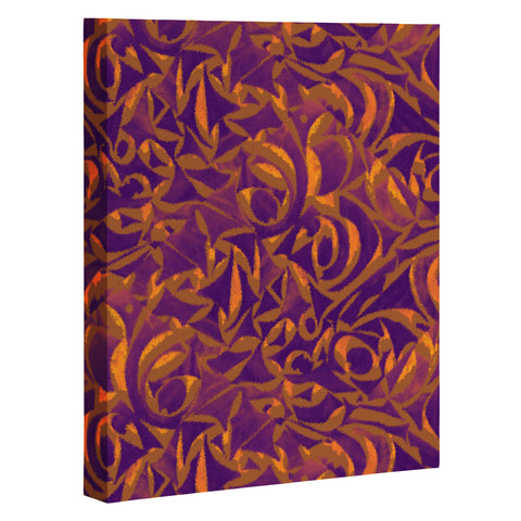Wagner Campelo Abstract Garden 1 Art Canvas
