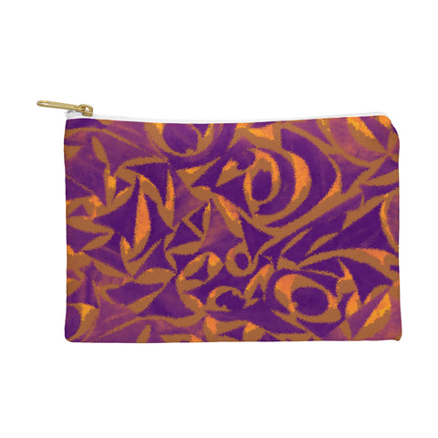 Wagner Campelo Abstract Garden 1 Pouch