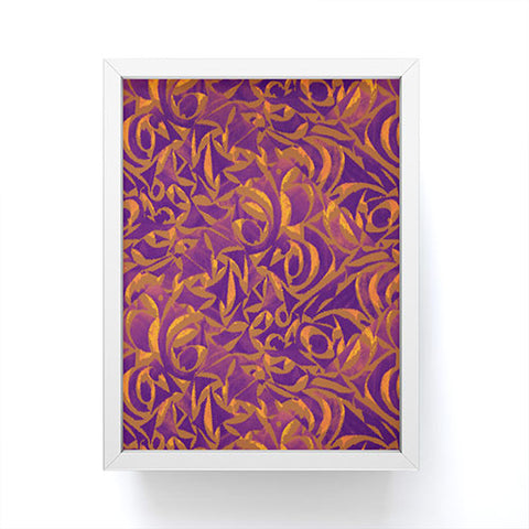 Wagner Campelo Abstract Garden 1 Framed Mini Art Print