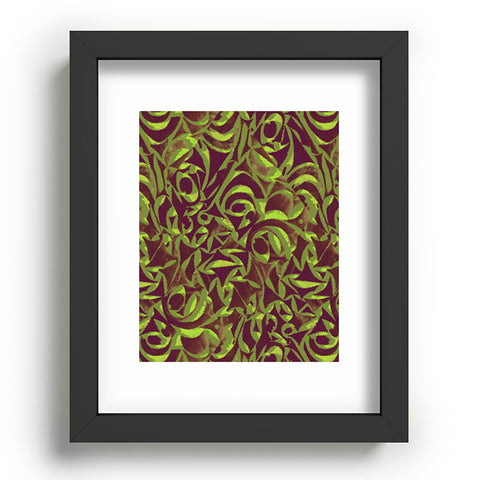 Wagner Campelo Abstract Garden 2 Recessed Framing Rectangle