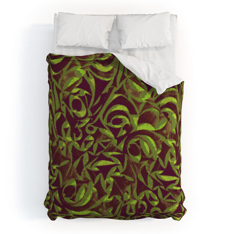 Wagner Campelo Abstract Garden 2 Comforter
