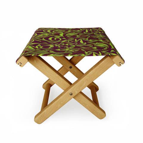 Wagner Campelo Abstract Garden 2 Folding Stool