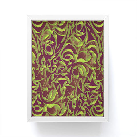 Wagner Campelo Abstract Garden 2 Framed Mini Art Print