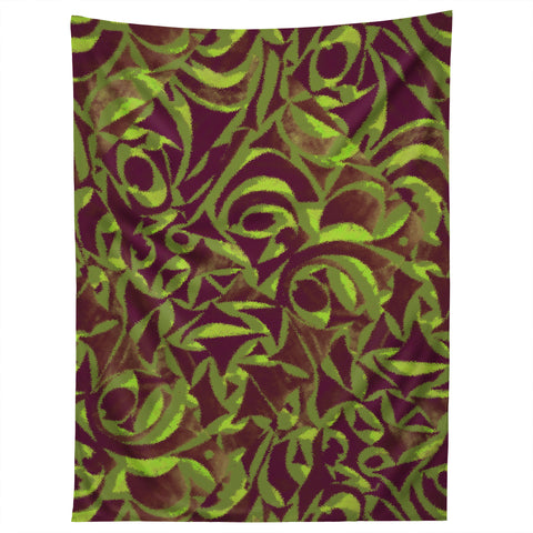 Wagner Campelo Abstract Garden 2 Tapestry