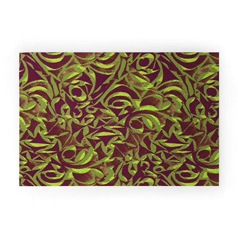 Wagner Campelo Abstract Garden 2 Welcome Mat