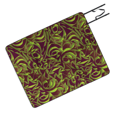 Wagner Campelo Abstract Garden 2 Picnic Blanket
