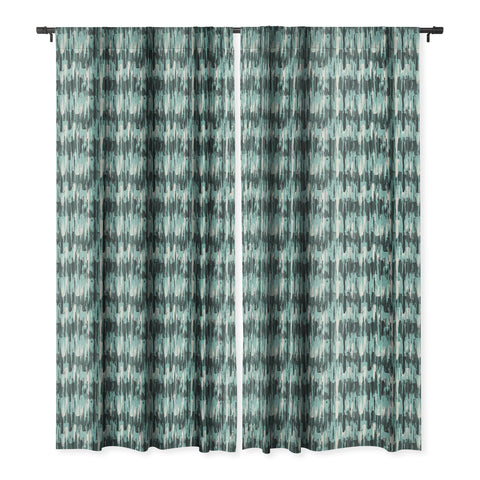 Wagner Campelo AMMAR Green Blackout Window Curtain