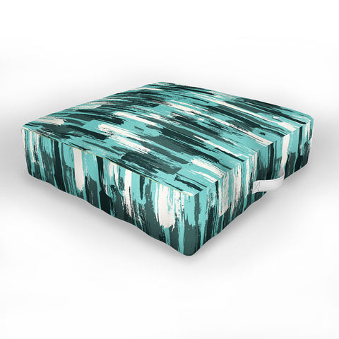 Wagner Campelo AMMAR Green Outdoor Floor Cushion