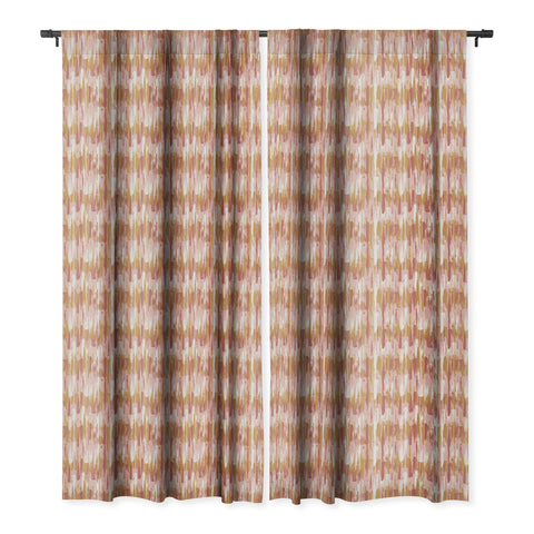 Wagner Campelo AMMAR Rose Blackout Window Curtain