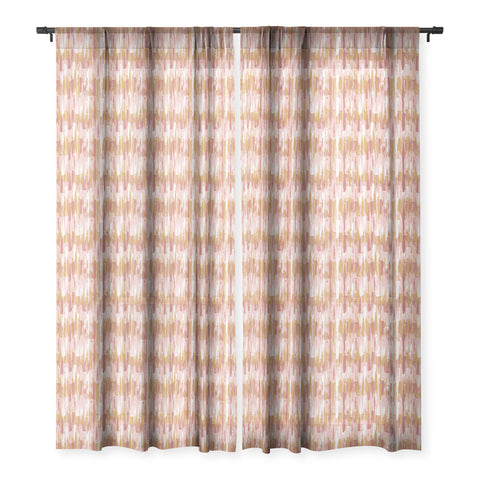 Wagner Campelo AMMAR Rose Sheer Window Curtain