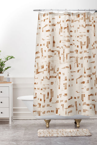 Wagner Campelo Atacama 4 Shower Curtain And Mat