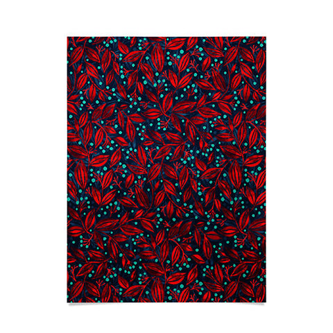 Wagner Campelo Berries And Leaves 1 Poster