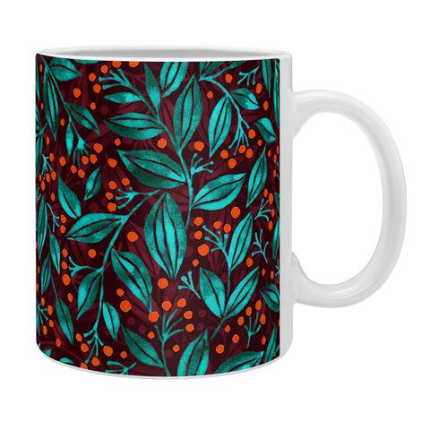 Wagner Campelo Berries And Leaves 4 Coffee Mug