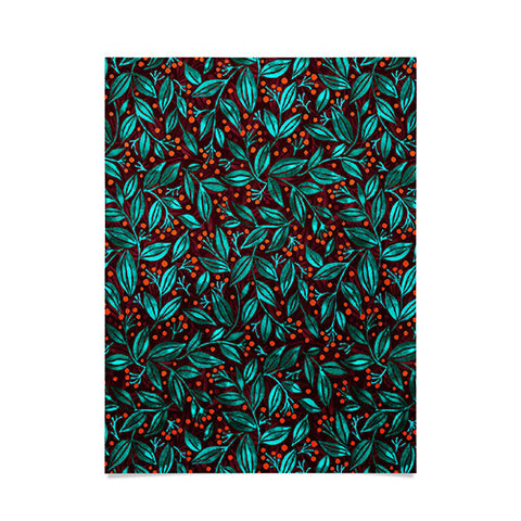 Wagner Campelo Berries And Leaves 4 Poster