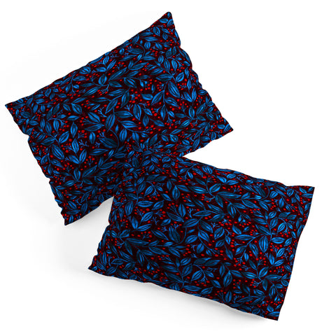 Wagner Campelo Berries And Leaves 5 Pillow Shams