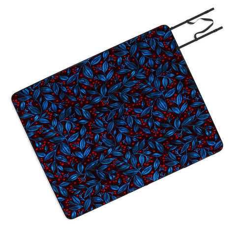 Wagner Campelo Berries And Leaves 5 Picnic Blanket