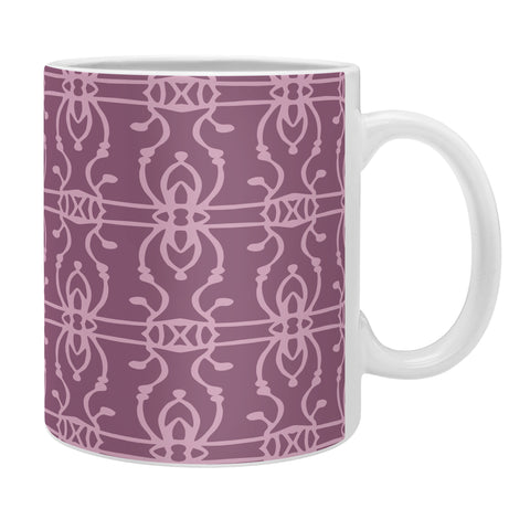 Wagner Campelo BOHO LINES LAVANDER Coffee Mug