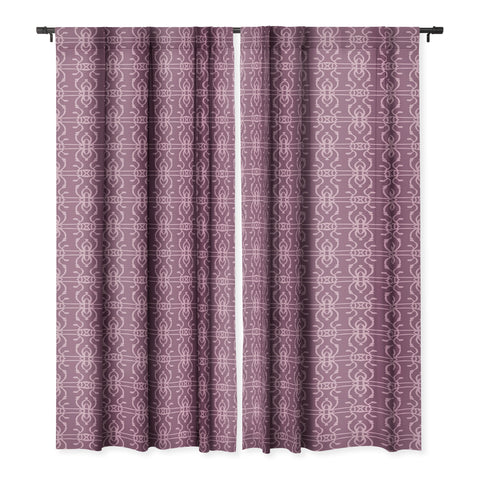 Wagner Campelo BOHO LINES LAVANDER Blackout Non Repeat