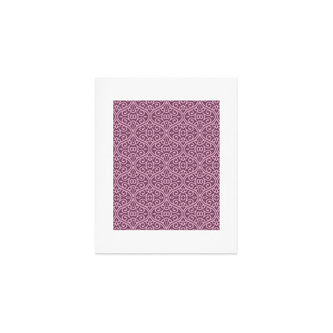 Wagner Campelo BOHO VOLUTES LAVANDER Art Print
