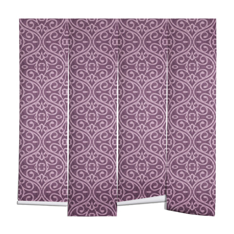Wagner Campelo BOHO VOLUTES LAVANDER Wall Mural