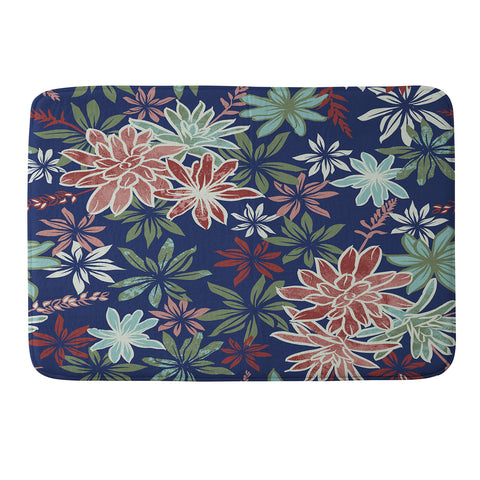Wagner Campelo Bromelias 1 Memory Foam Bath Mat
