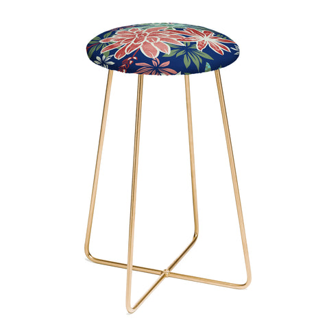 Wagner Campelo Bromelias 1 Counter Stool