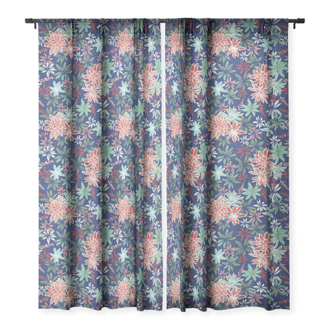 Wagner Campelo Bromelias 1 Sheer Window Curtain