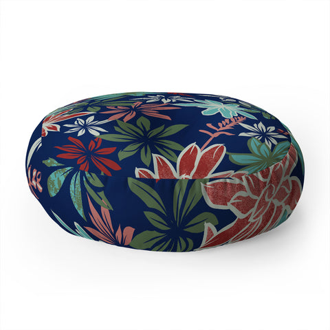 Wagner Campelo Bromelias 1 Floor Pillow Round