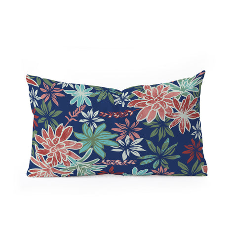 Wagner Campelo Bromelias 1 Oblong Throw Pillow