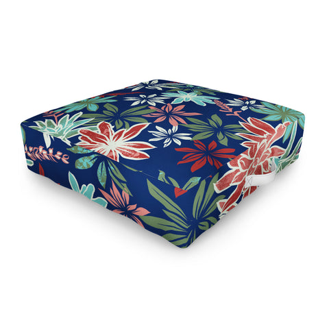 Wagner Campelo Bromelias 1 Outdoor Floor Cushion